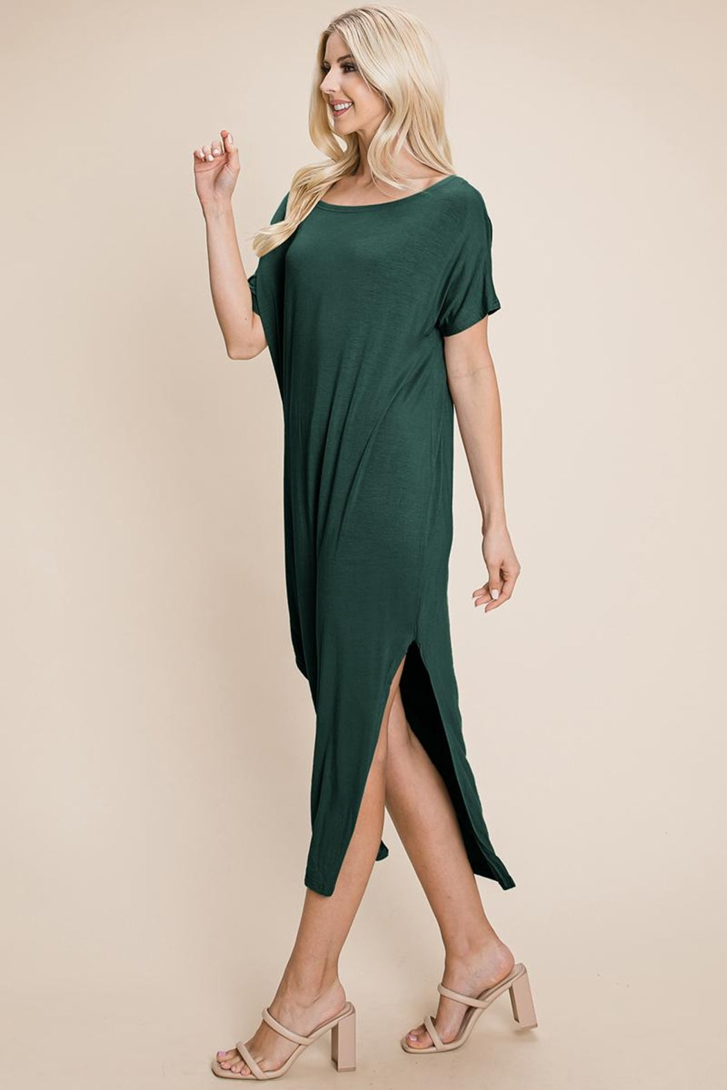 Side Split  Long Maxi Dress