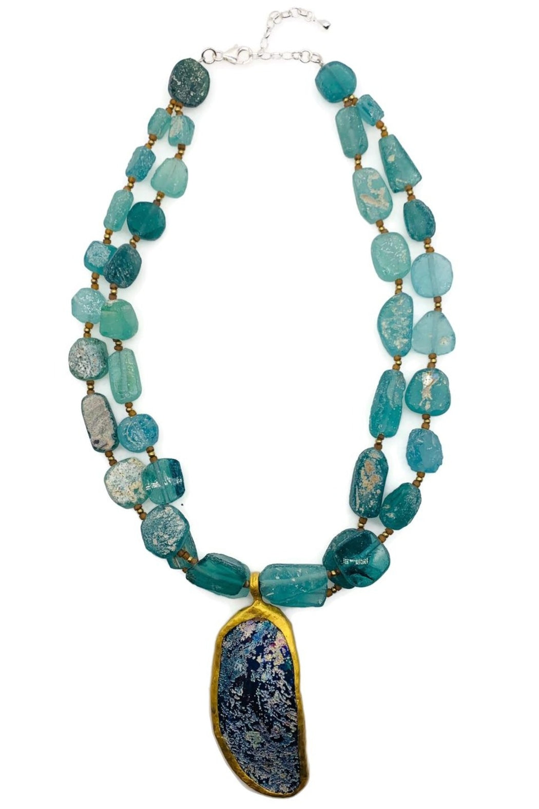 Roman Glass Necklace