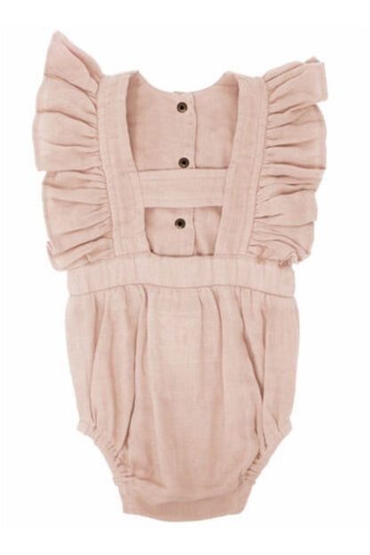 Rosewater Ruffle Bodysuit