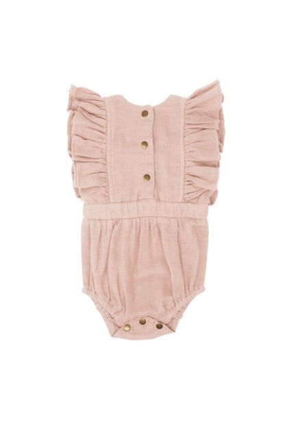 Rosewater Ruffle Bodysuit