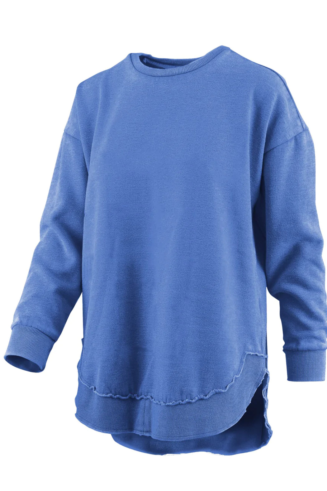 Rounded Hem Sweatshirt