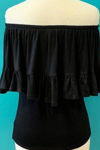 Ruffle Tube Top