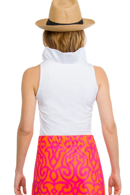 Ruffneck Sleeveless Top