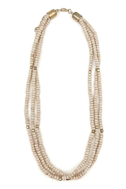 Sachi Three Strand Necklace