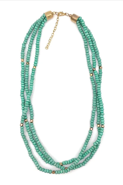 Sachi Three Strand Necklace