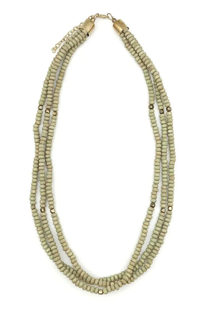 Sachi Three Strand Necklace