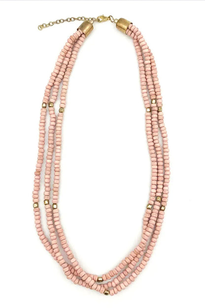 Sachi Three Strand Necklace