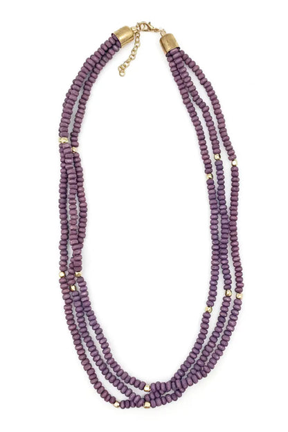 Sachi Three Strand Necklace