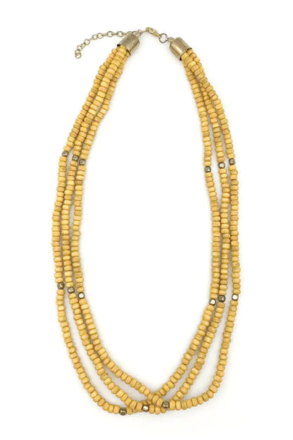 Sachi Three Strand Necklace