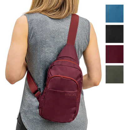 Fitkicks Hideaway Packable Sling Bag