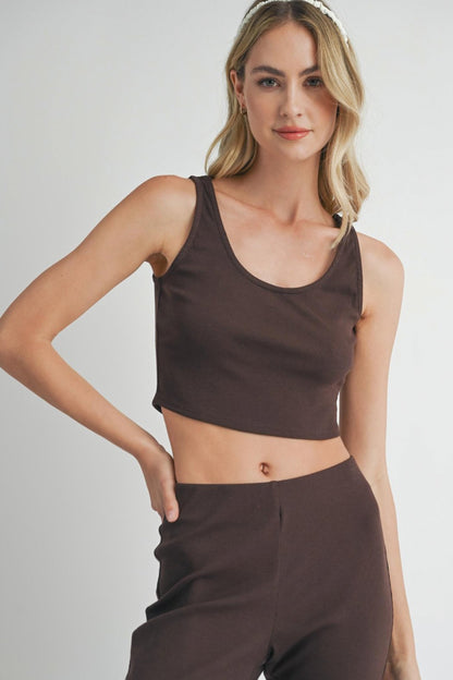 Motions Tank And Cardi Set