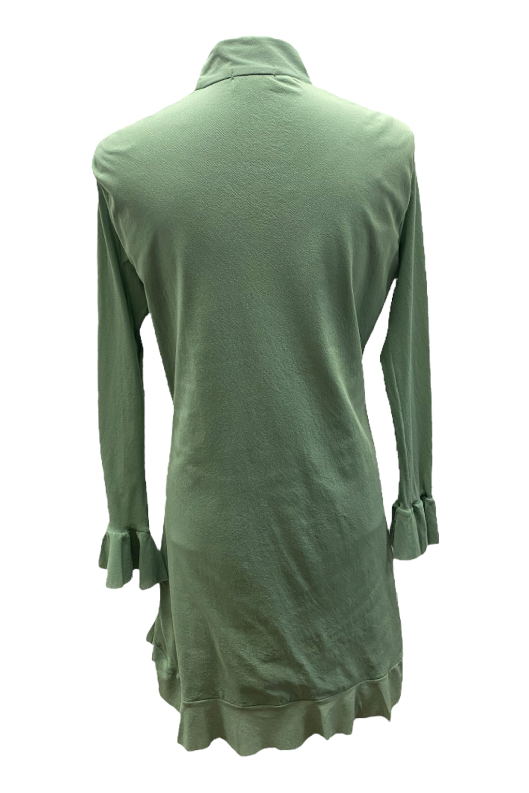Sage Ruffle Dress