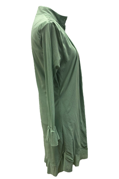Sage Ruffle Dress