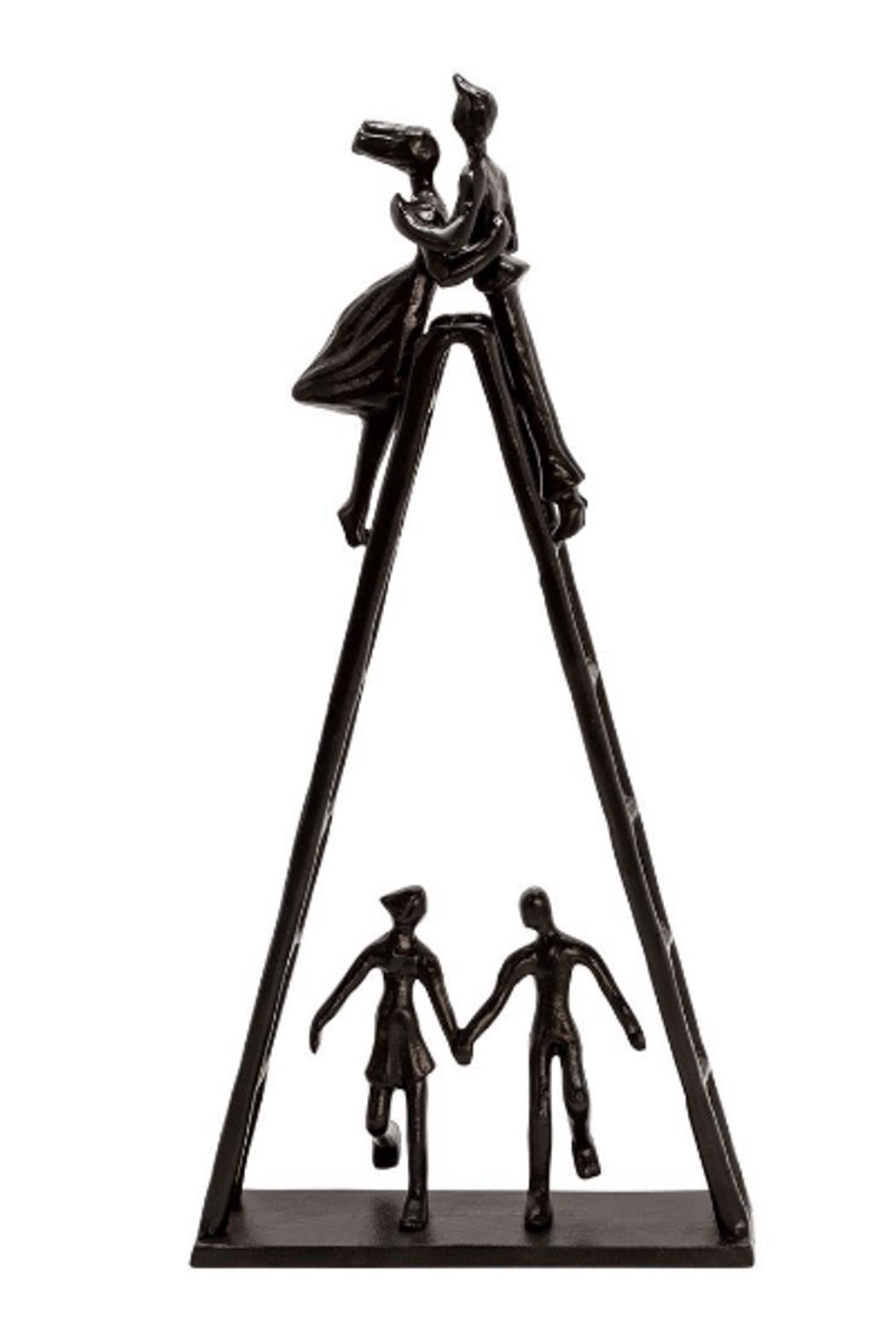 Family On Ladder