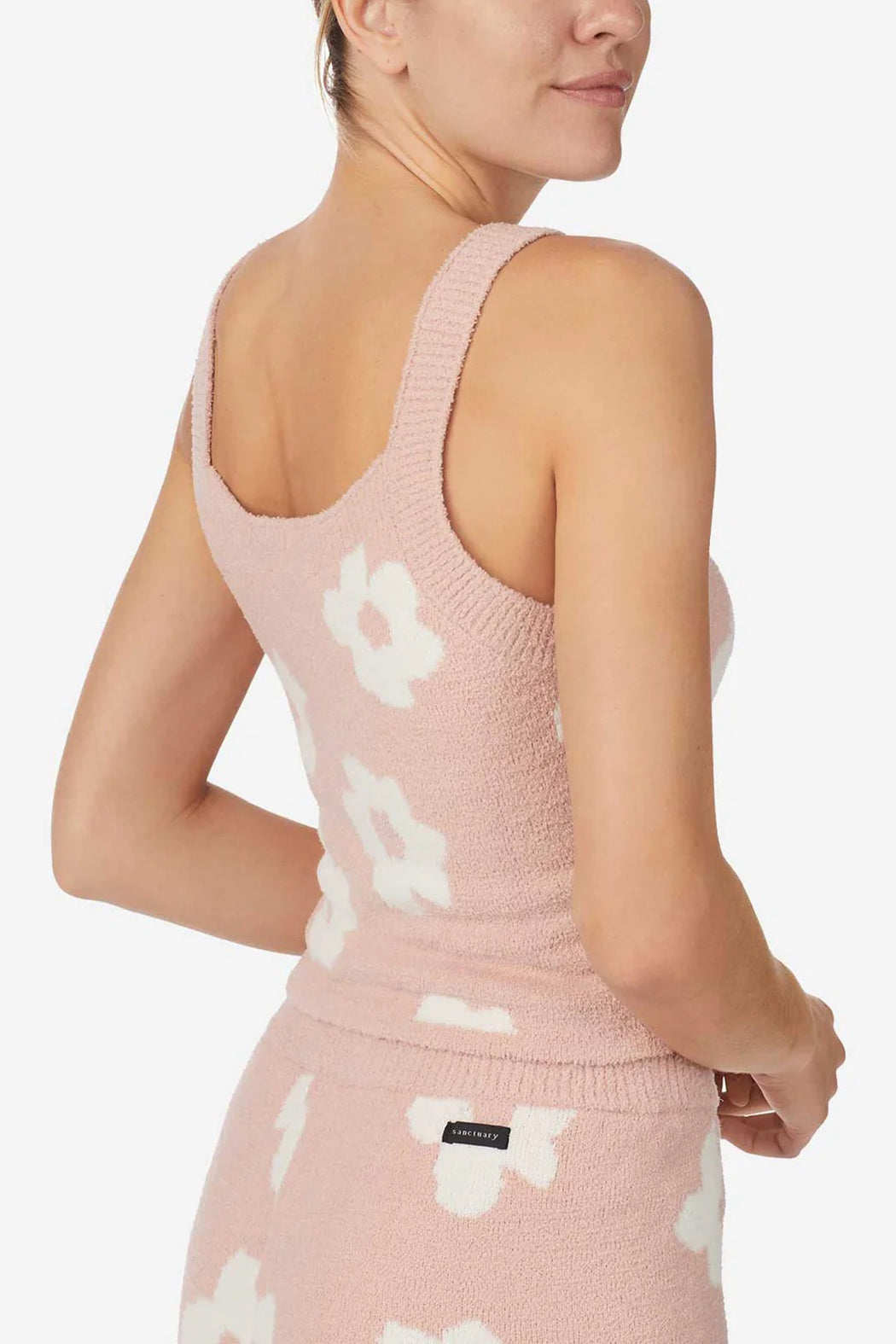 Plush Floral Pj Set