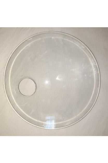 Glass Disk Vase