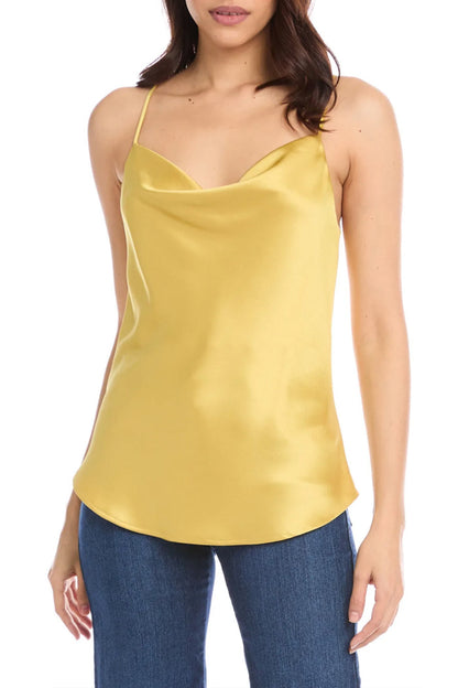 Satin Drape Cami