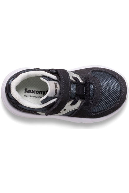 Saucony Little Kids Jazz Lite 2.0 in Navy/Silver