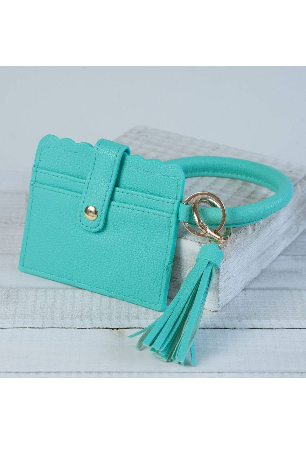 Scalloped Edge Card Holder