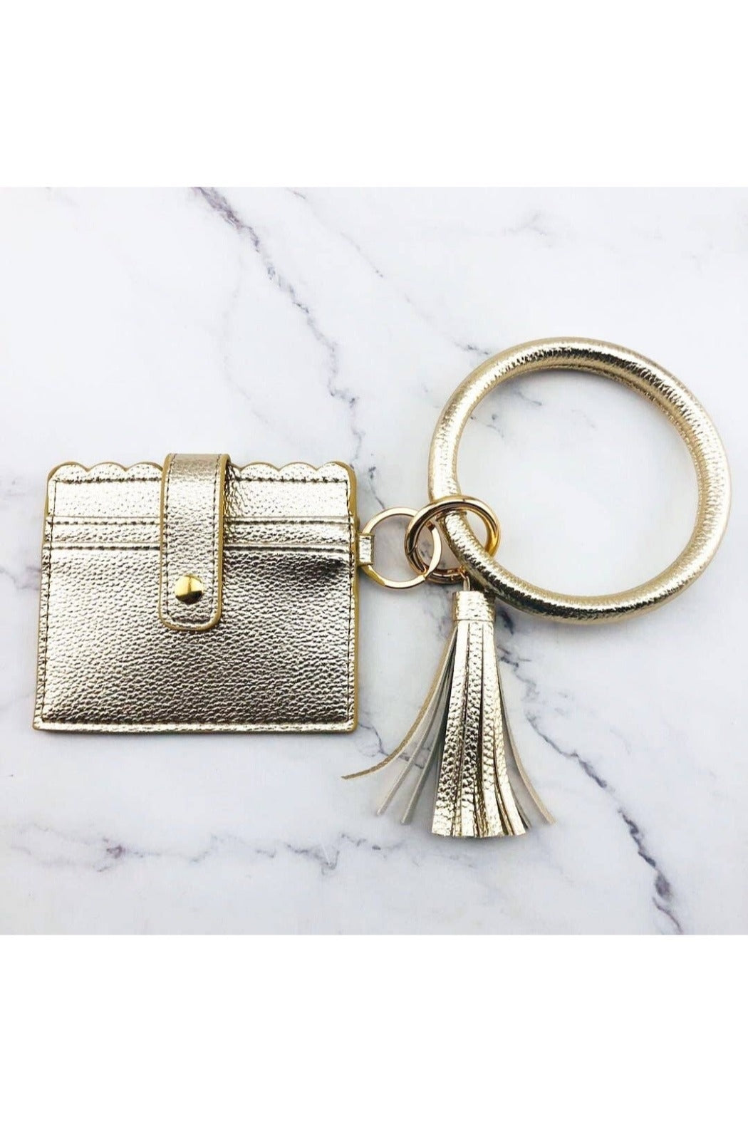 Scalloped Edge Card Holder