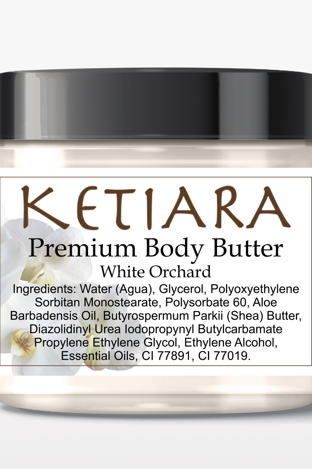 Scented Shea Body Butter Infused with Aloe Vera, 120 ml
