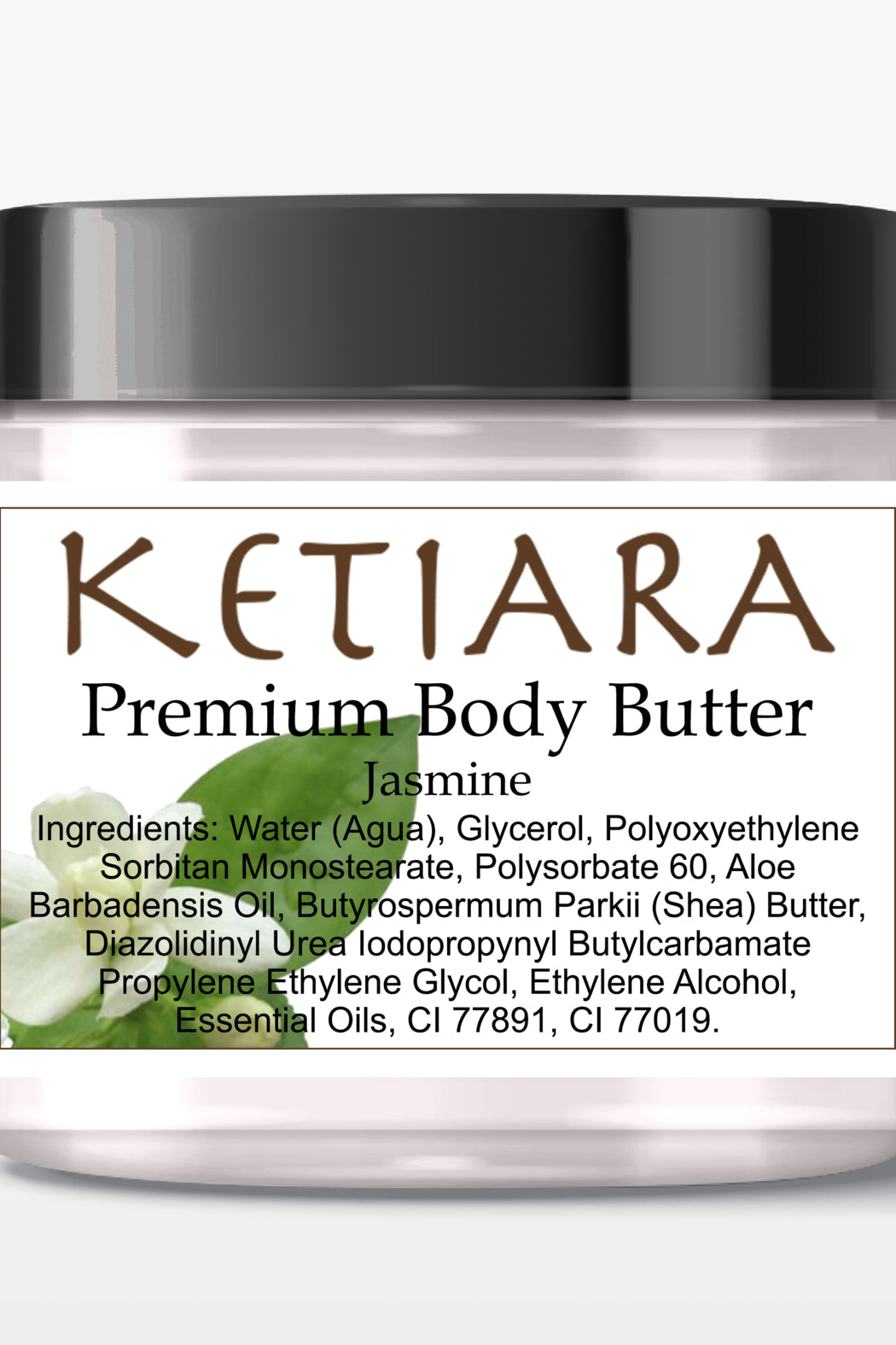Scented Shea Body Butter Infused with Aloe Vera, 120 ml