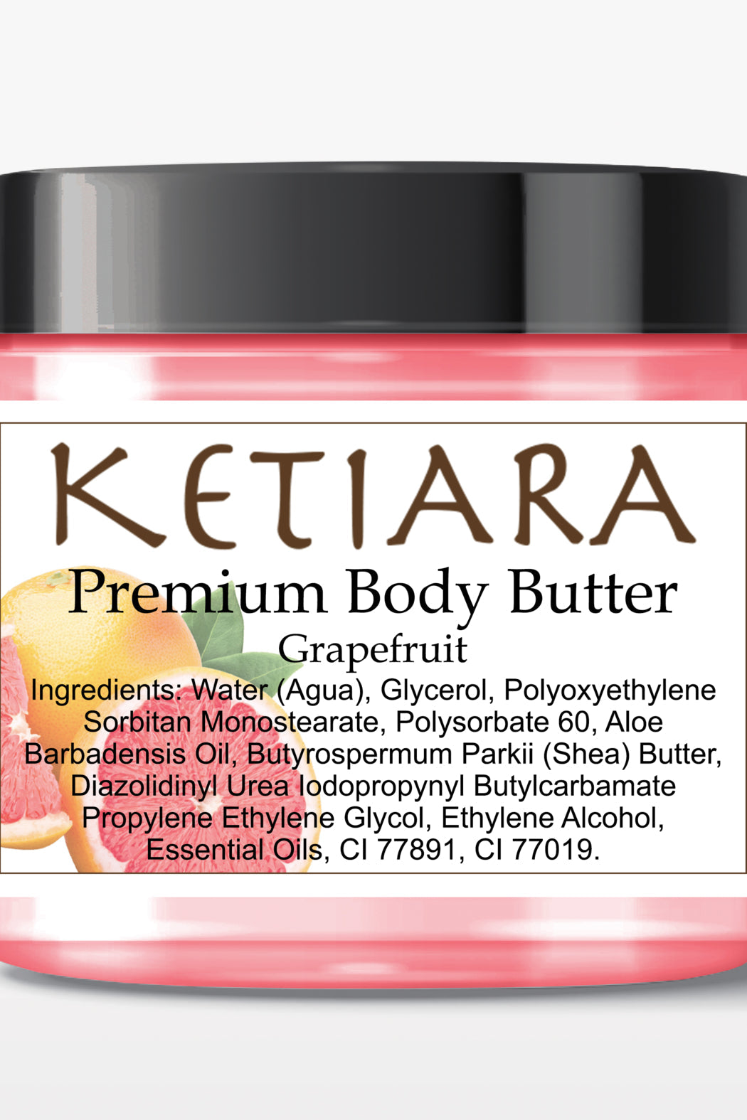 Scented Shea Body Butter Infused with Aloe Vera, 120 ml