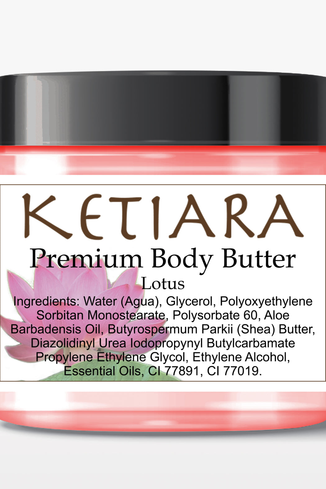 Scented Shea Body Butter Infused with Aloe Vera, 120 ml