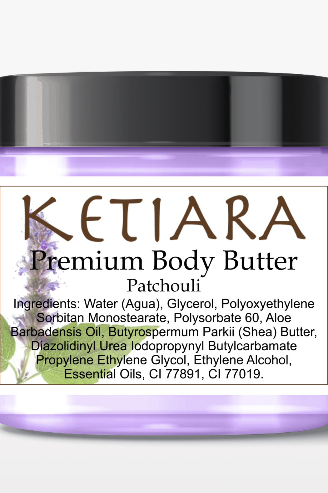 Scented Shea Body Butter Infused with Aloe Vera, 120 ml