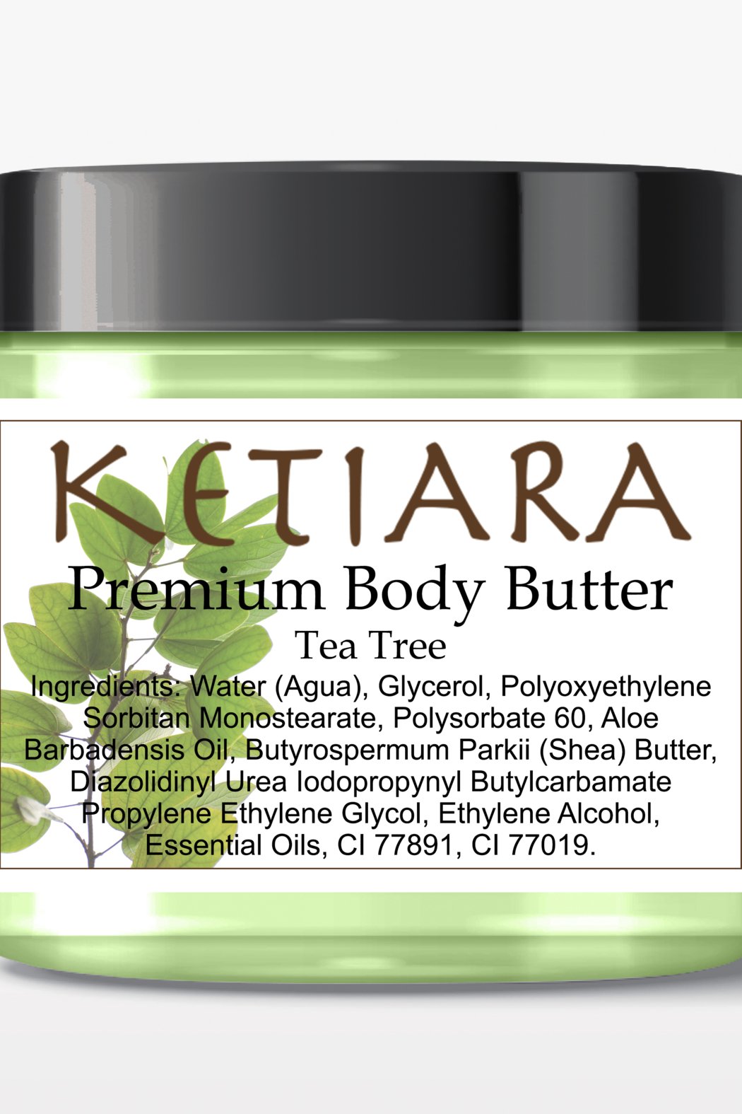 Scented Shea Body Butter Infused with Aloe Vera, 120 ml
