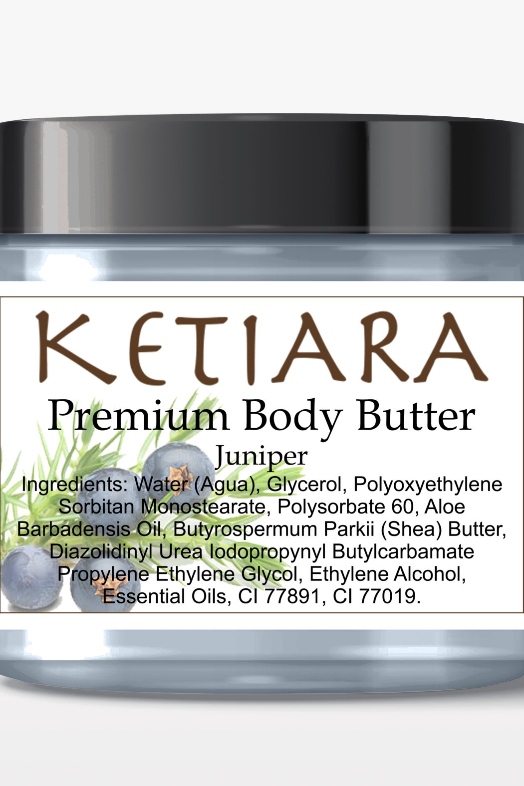 Scented Shea Body Butter Infused with Aloe Vera, 120 ml