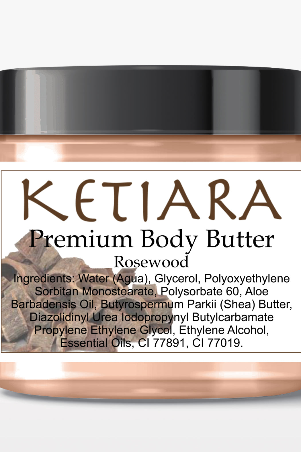 Scented Shea Body Butter Infused with Aloe Vera, 120 ml