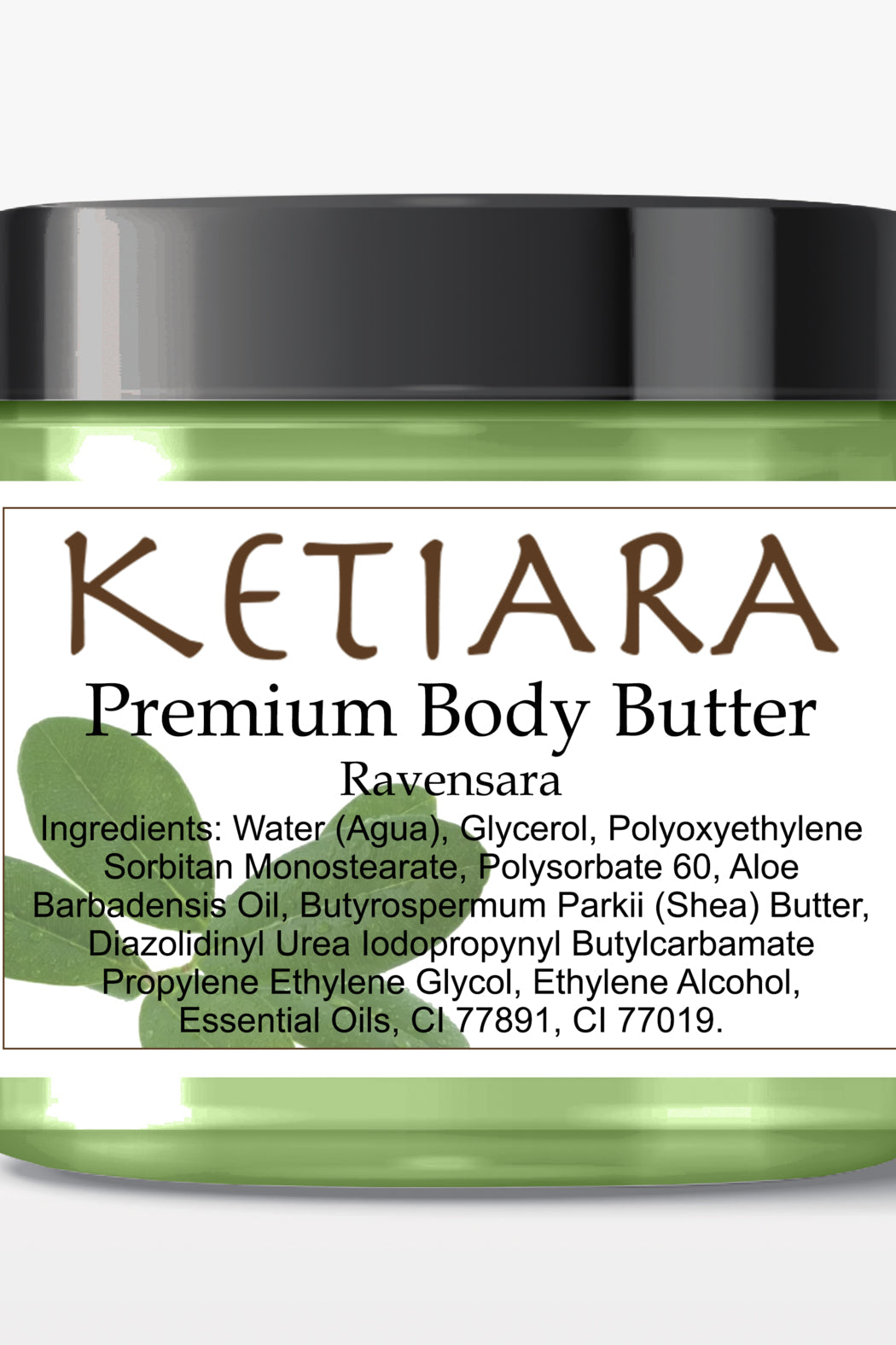 Scented Shea Body Butter Infused with Aloe Vera, 120 ml