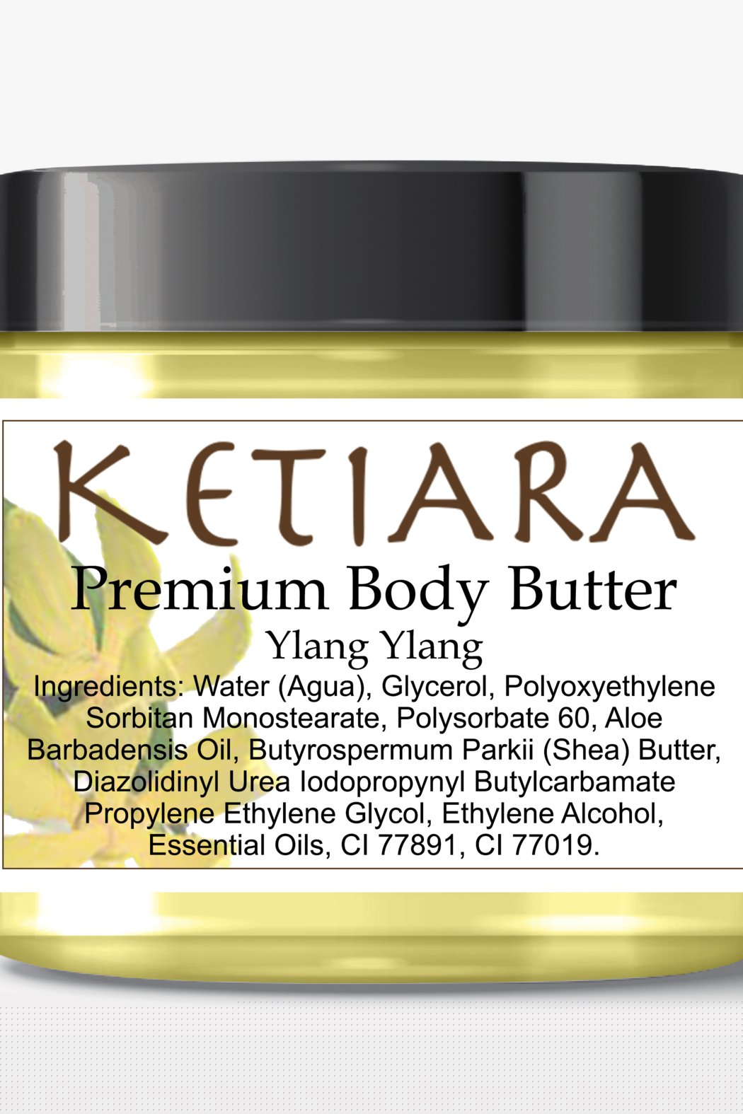Scented Shea Body Butter Infused with Aloe Vera, 120 ml