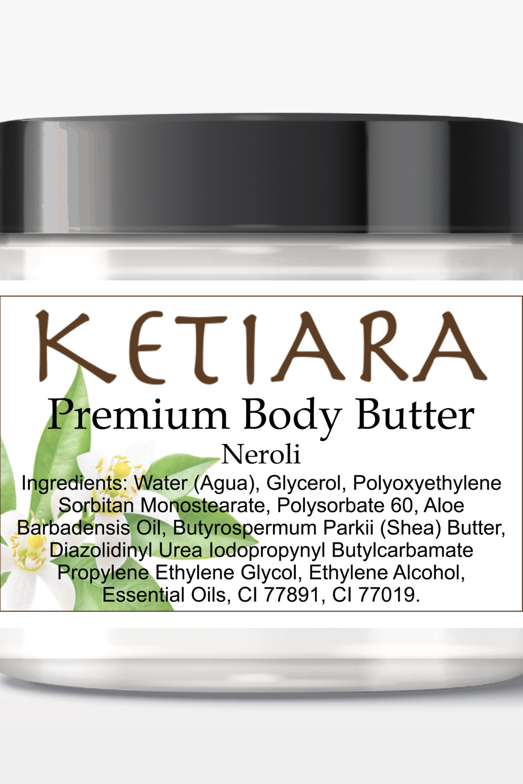Scented Shea Body Butter Infused with Aloe Vera, 120 ml