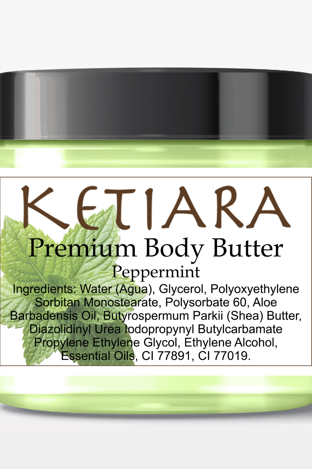 Scented Shea Body Butter Infused with Aloe Vera, 120 ml