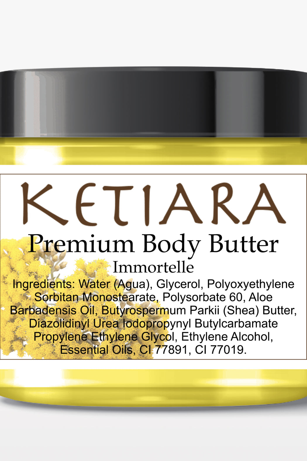 Scented Shea Body Butter Infused with Aloe Vera, 120 ml