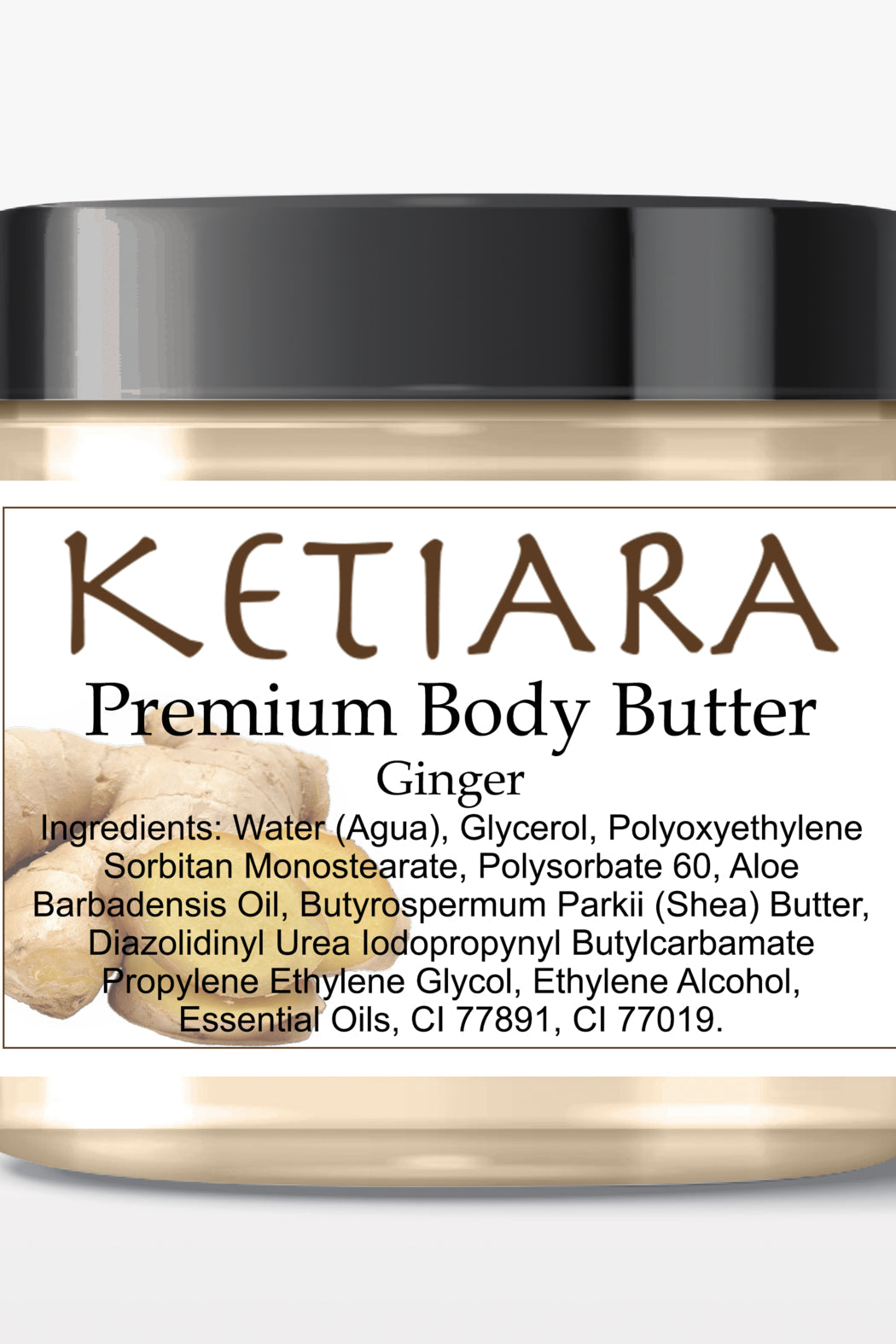 Scented Shea Body Butter Infused with Aloe Vera, 120 ml
