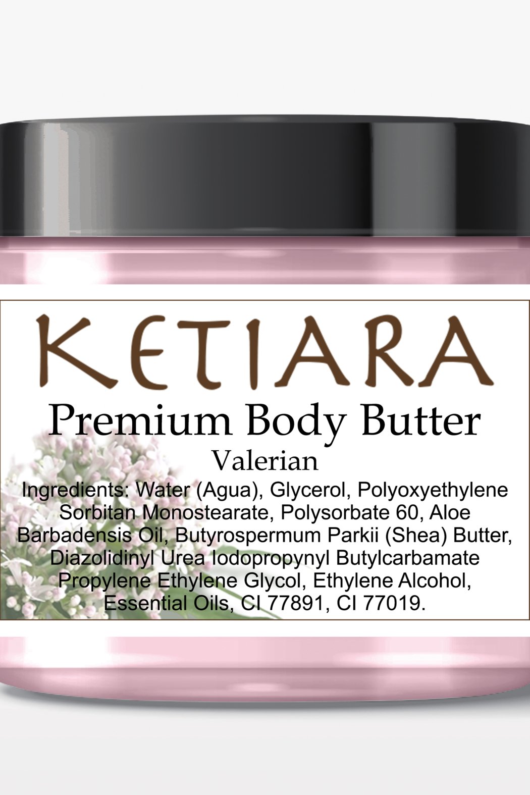 Scented Shea Body Butter Infused with Aloe Vera, 120 ml