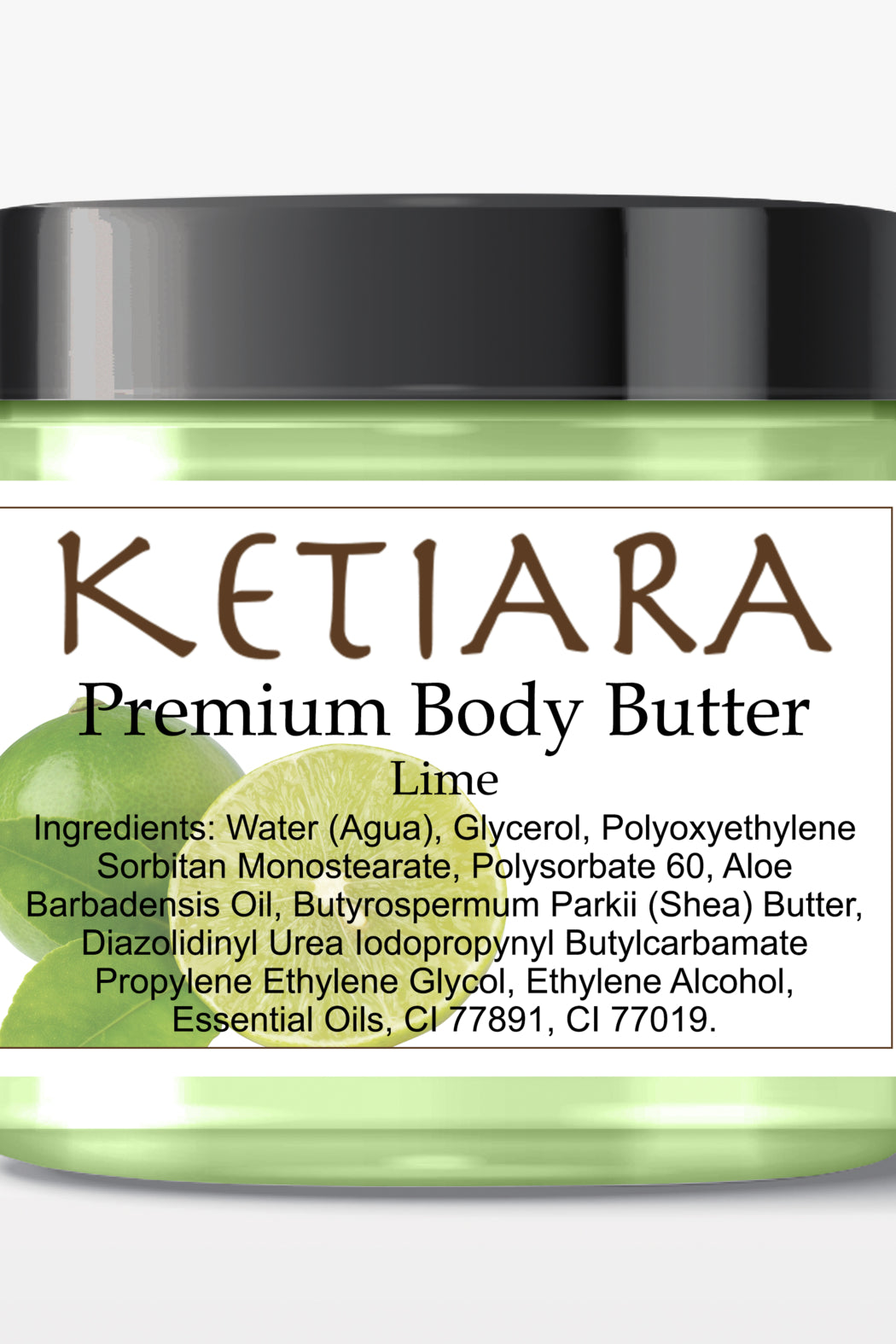 Scented Shea Body Butter Infused with Aloe Vera, 120 ml