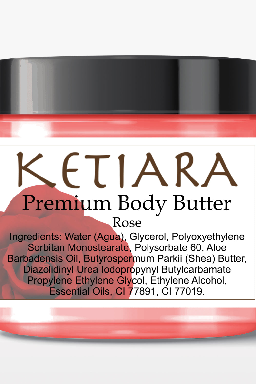 Scented Shea Body Butter Infused with Aloe Vera, 120 ml