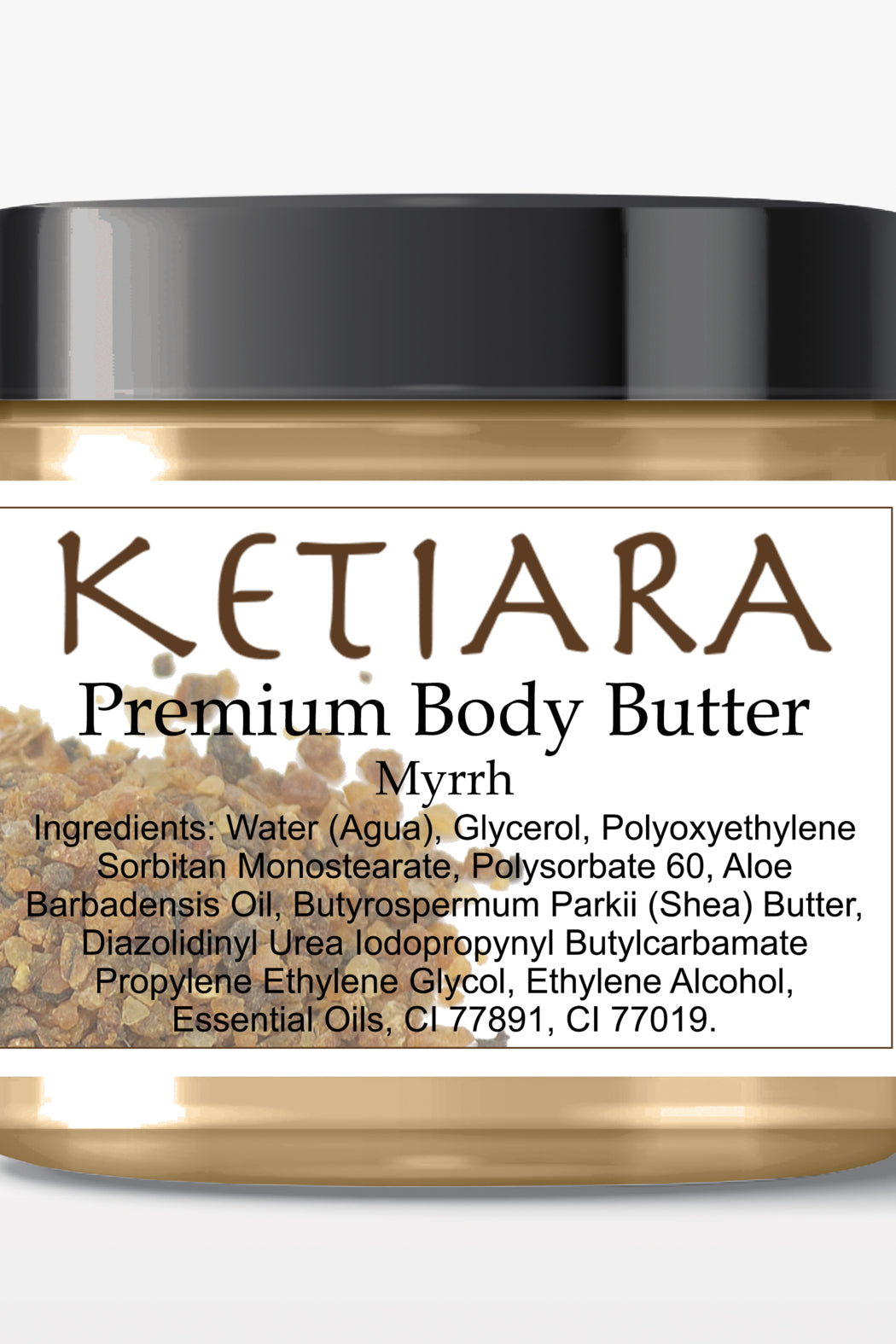 Scented Shea Body Butter Infused with Aloe Vera, 120 ml