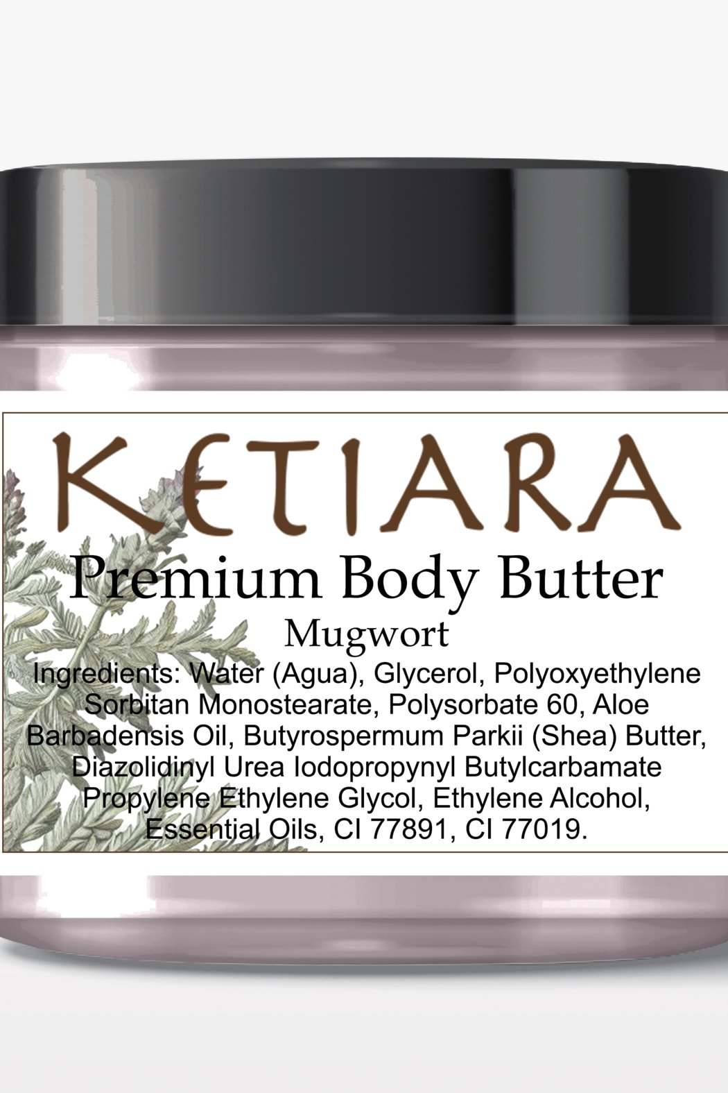 Scented Shea Body Butter Infused with Aloe Vera, 120 ml
