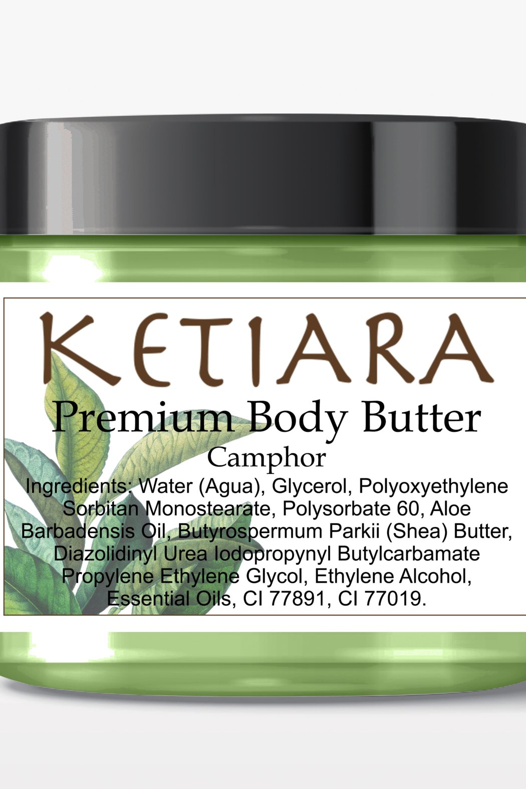 Scented Shea Body Butter Infused with Aloe Vera, 120 ml