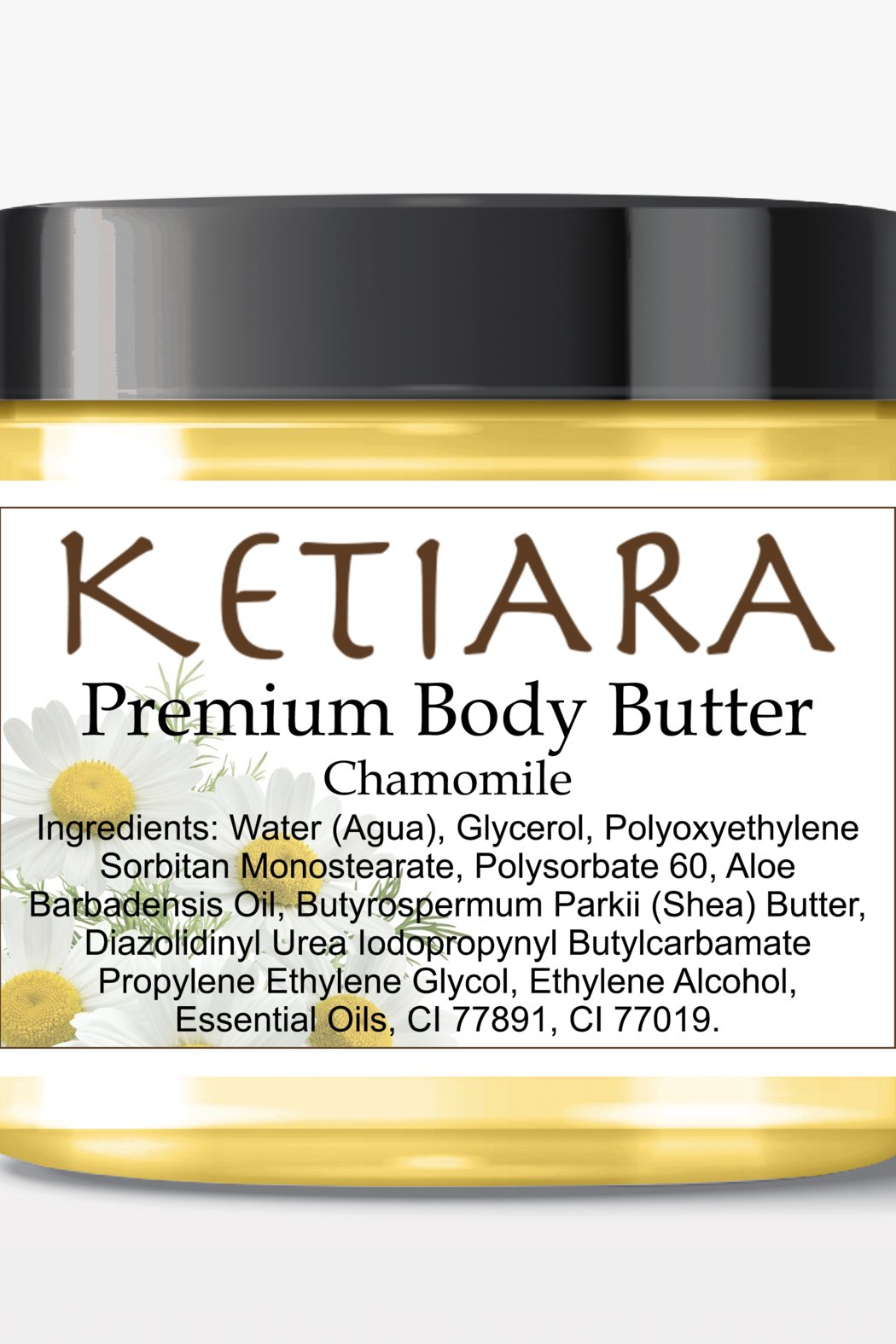 Scented Shea Body Butter Infused with Aloe Vera, 120 ml