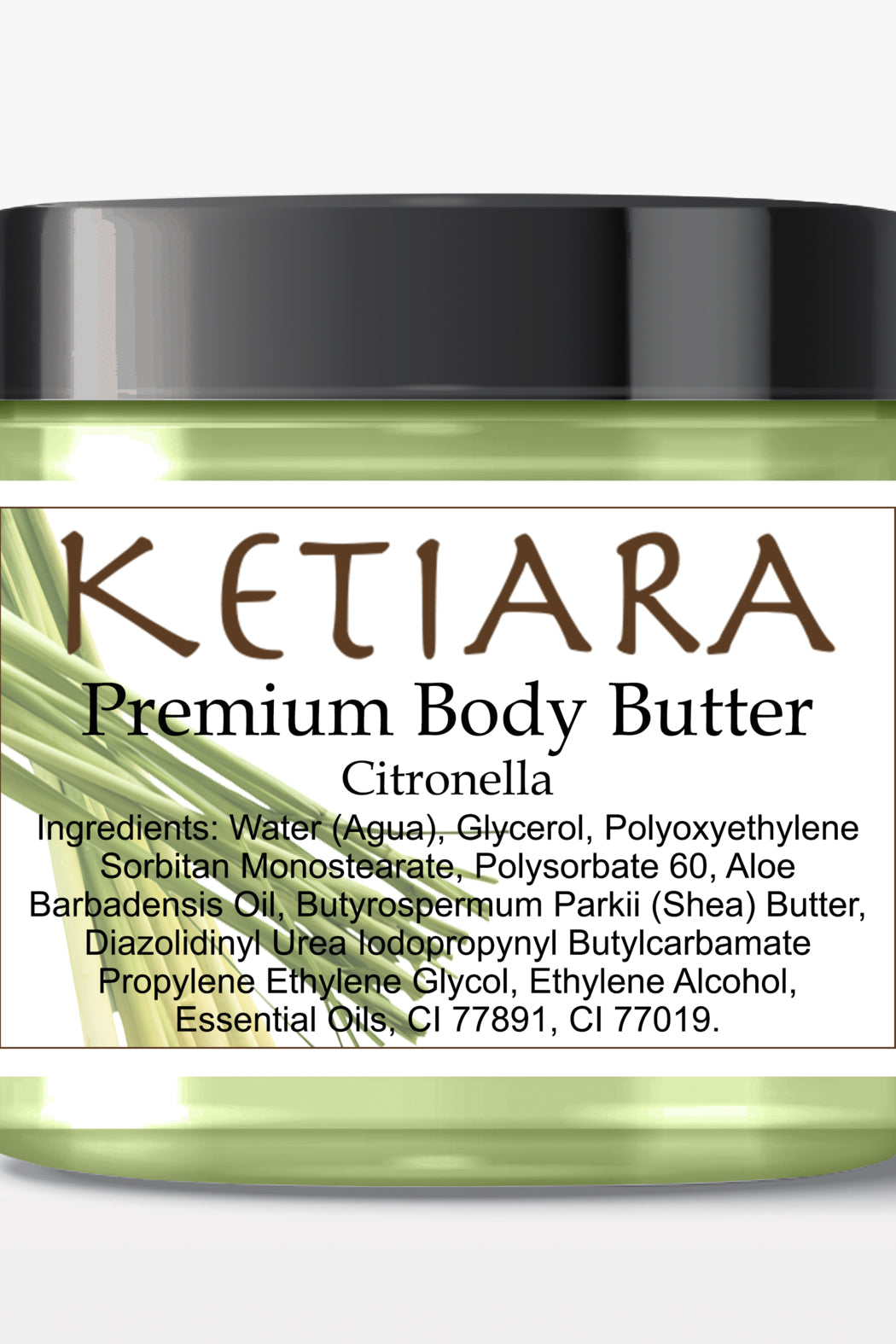 Scented Shea Body Butter Infused with Aloe Vera, 120 ml