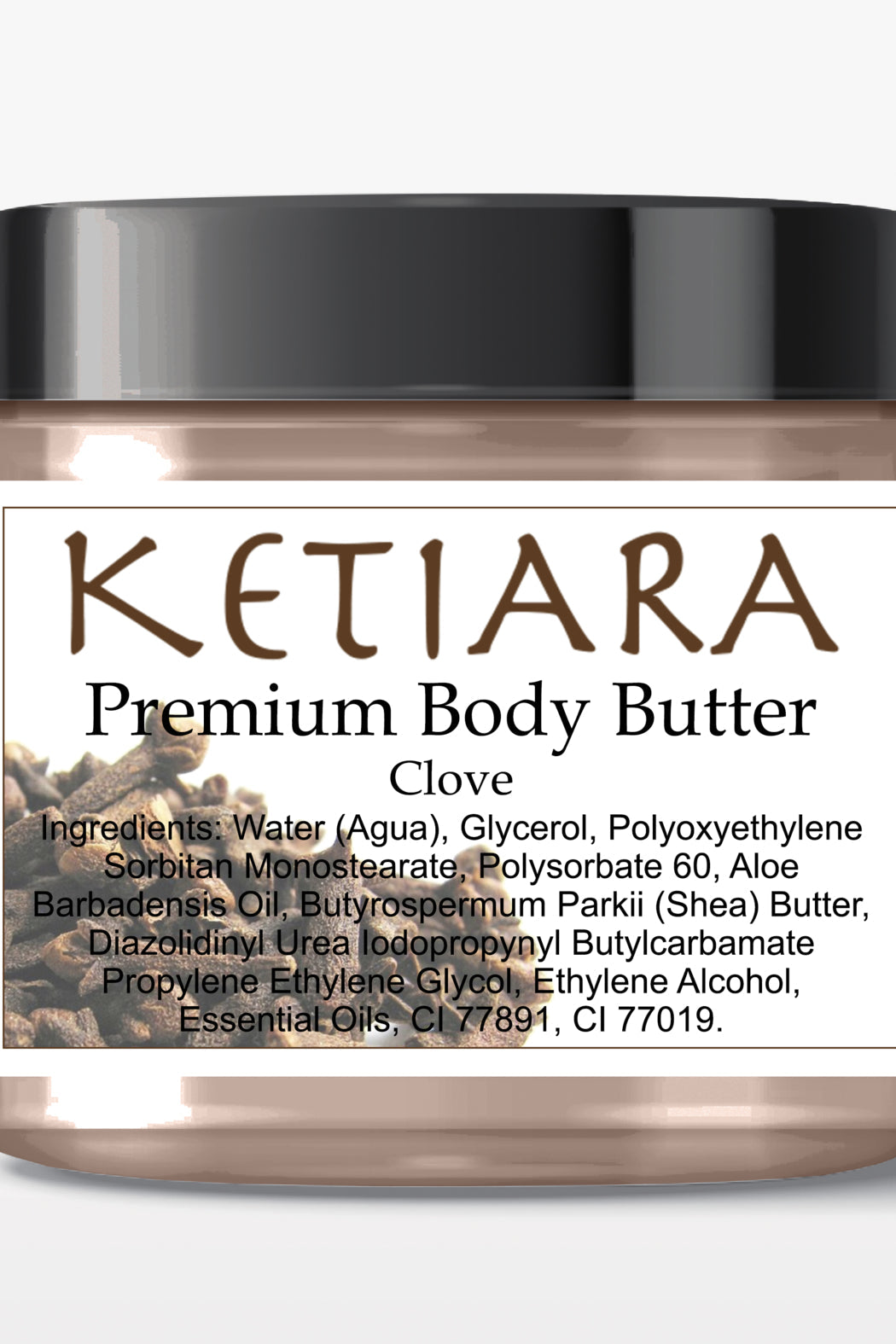 Scented Shea Body Butter Infused with Aloe Vera, 120 ml