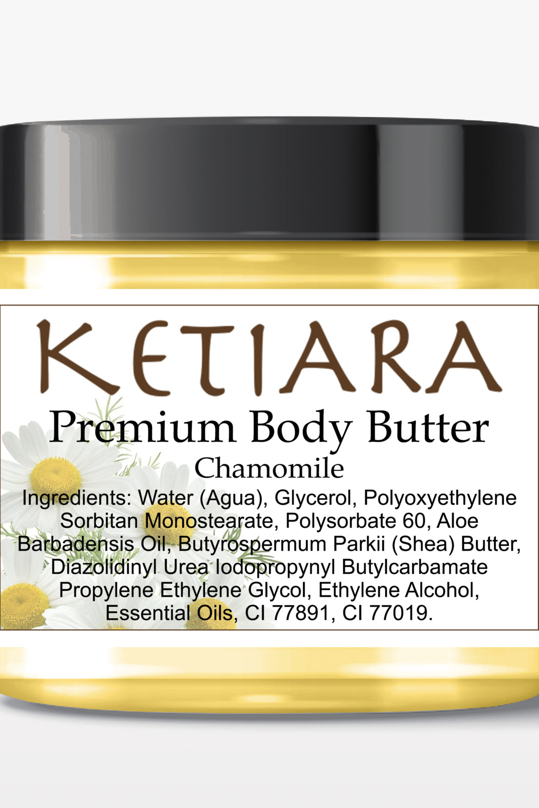 Scented Shea Body Butter Infused with Aloe Vera, 120 ml