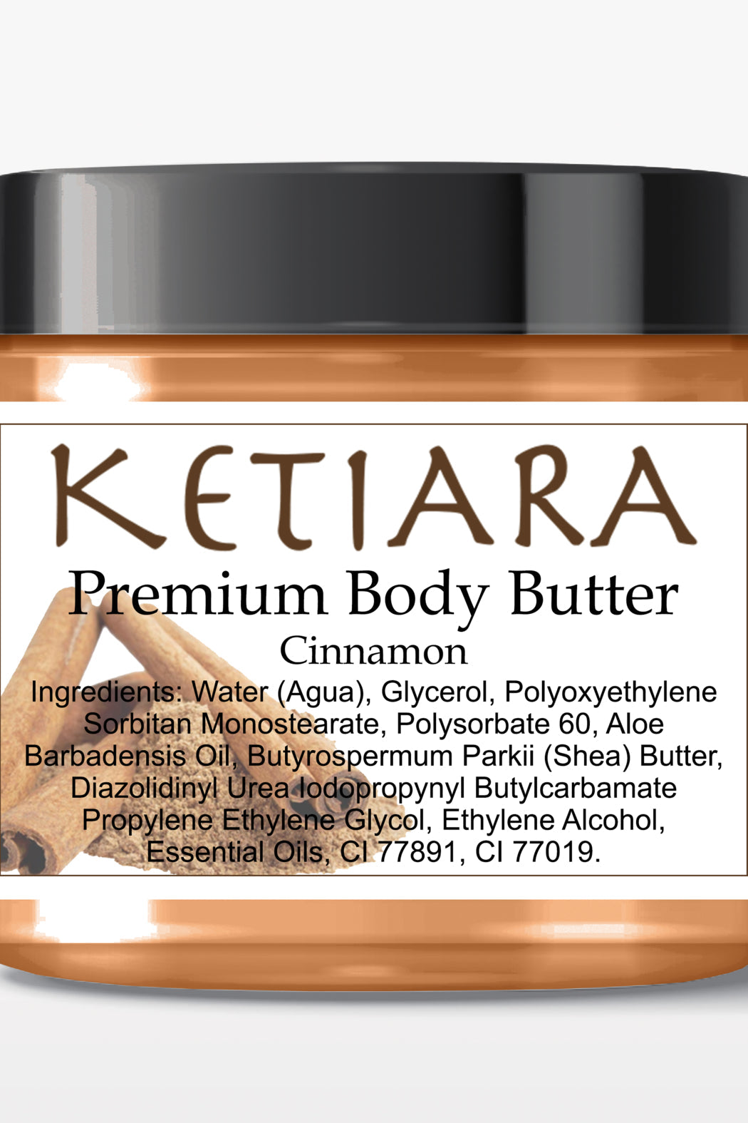 Scented Shea Body Butter Infused with Aloe Vera, 120 ml