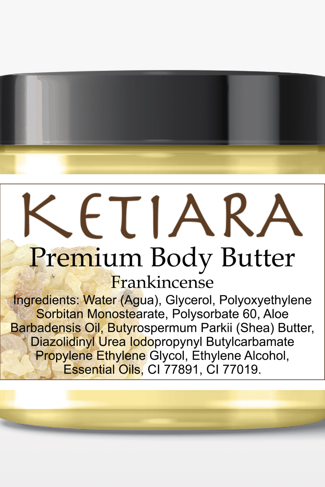 Scented Shea Body Butter Infused with Aloe Vera, 120 ml